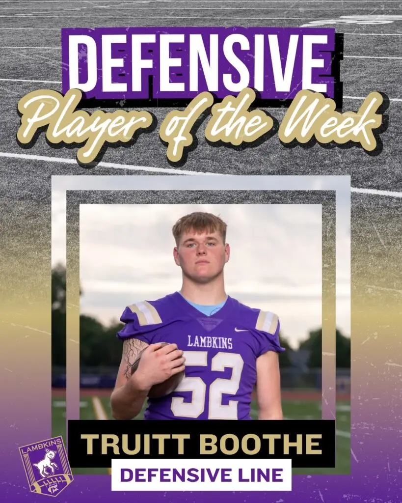 defensive player of the week