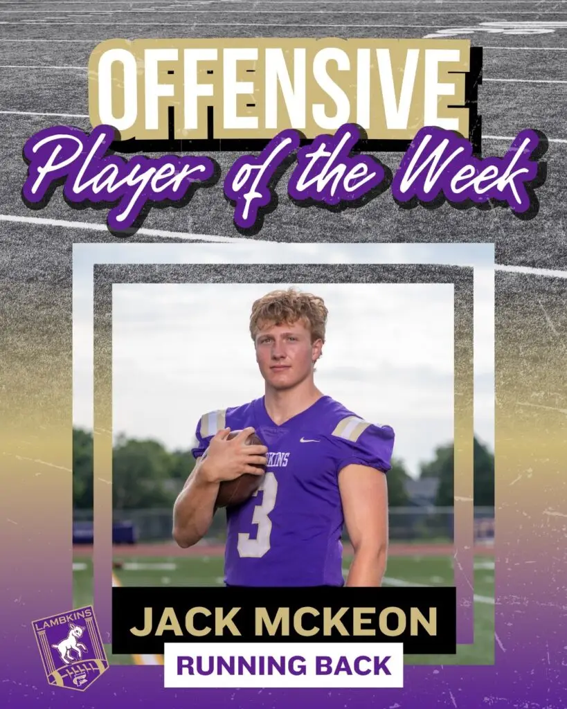 offensive player of the week