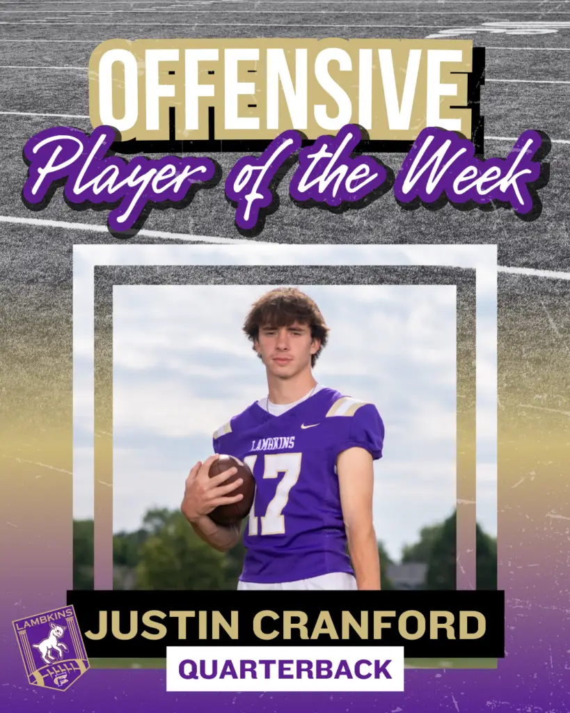 offensive football player of the week 1