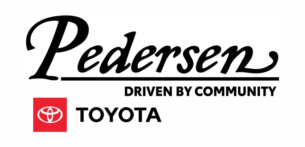 pedersen toyota logo full color black