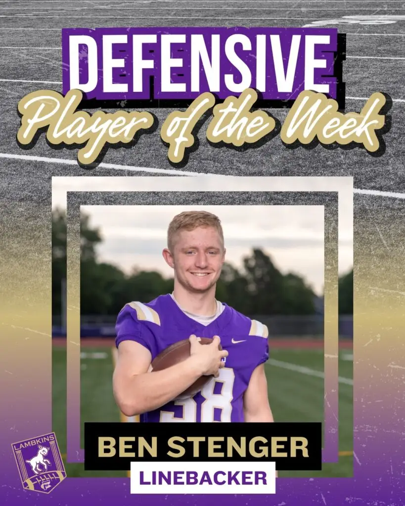 week 9 defensive player